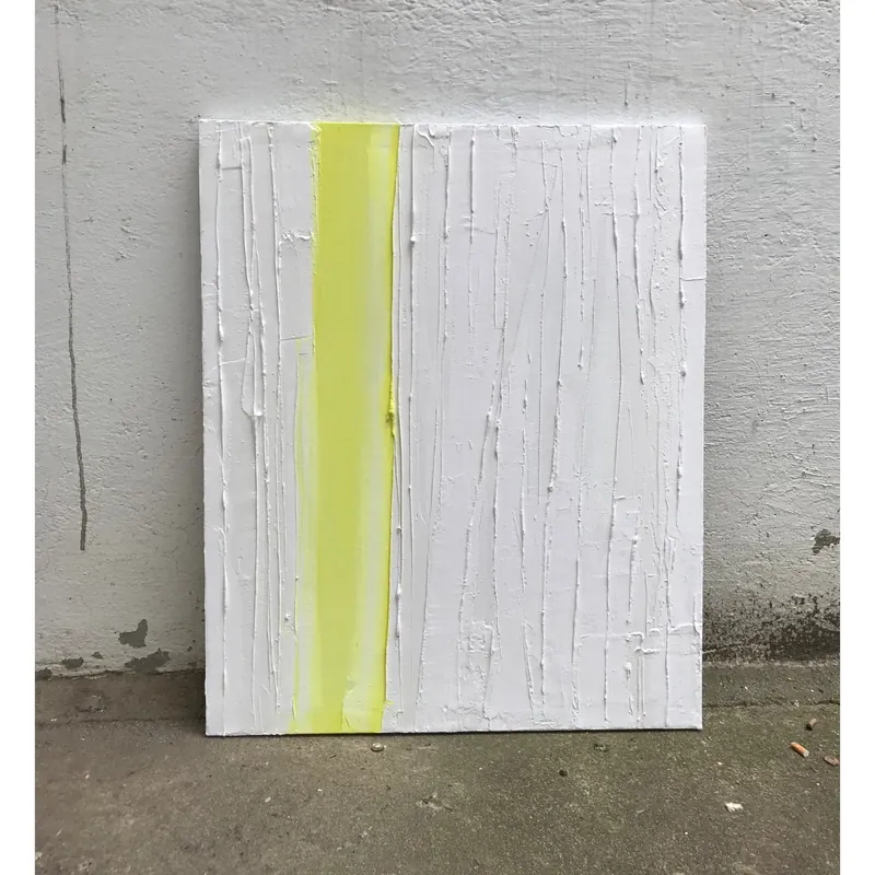 Diptych Yellow & Pink - View 1