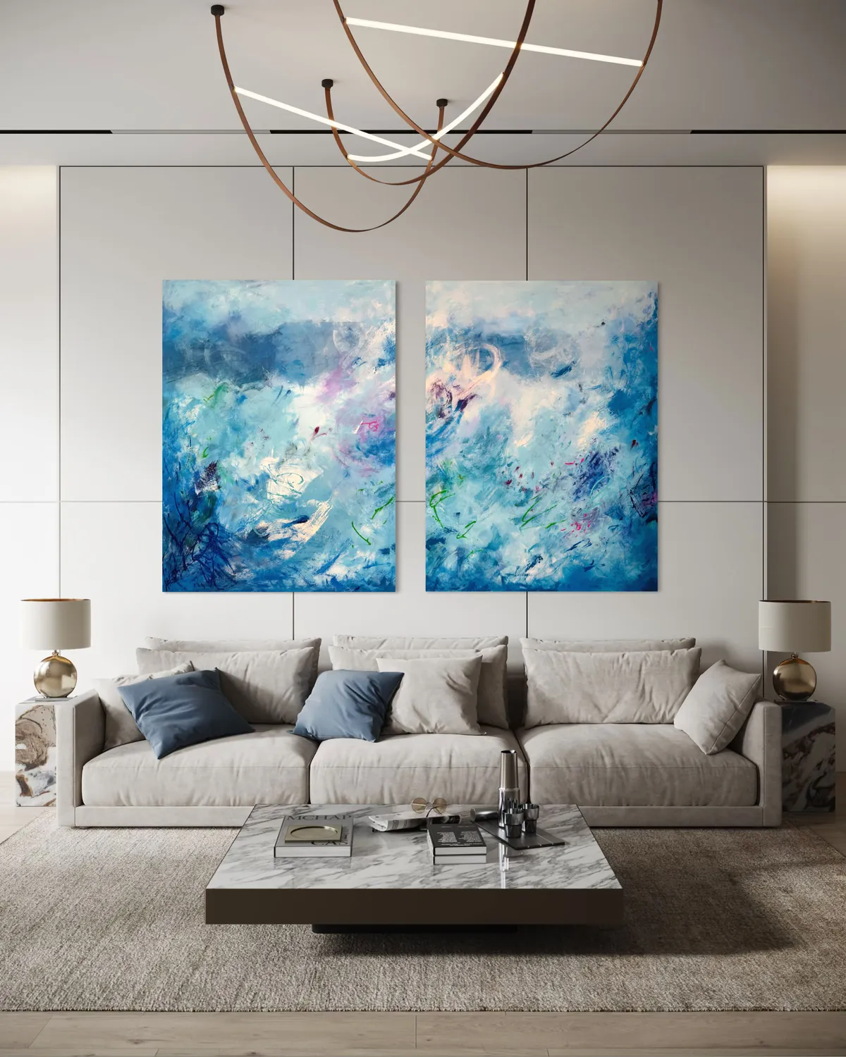 Diptych Blues - View 4